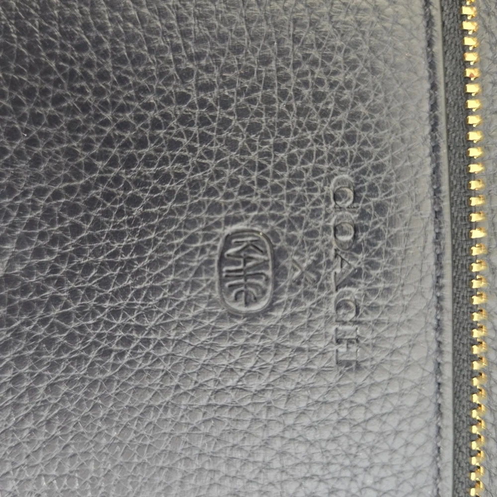 Coach Anna Foldover Crossbody Clutch Signature Kaffee Fassett Floral Print - Picture 3 of 4